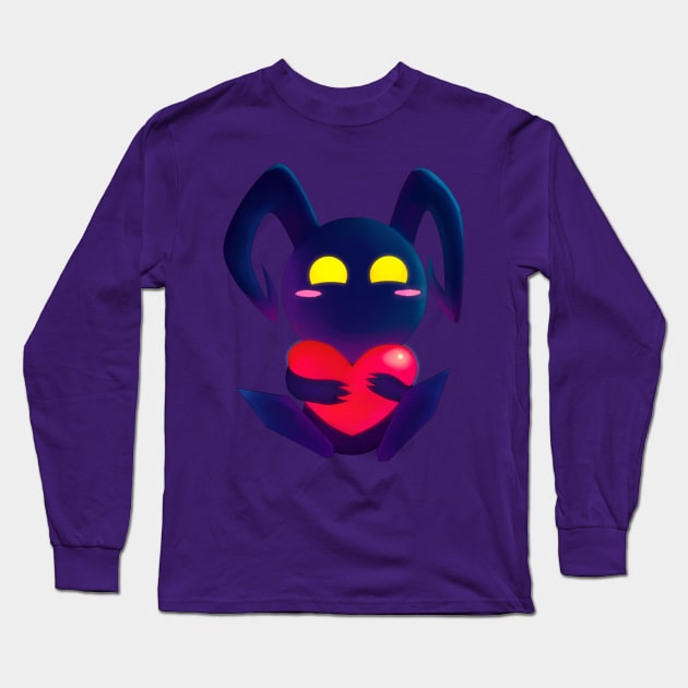 Shadow Heartless Long Sleeve T-Shirt by Anrui